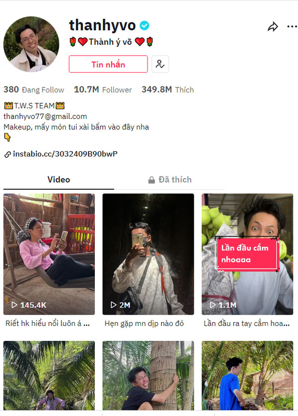 Top 10 Hot Tiktoker Nam/Nữ Trên Mạng Xã Hội Tik Tok - Minh Tâm Blog
