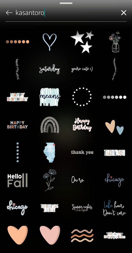 Tổng Hợp +100 Những Sticker Đẹp Trên Instagram [Cực HOT]