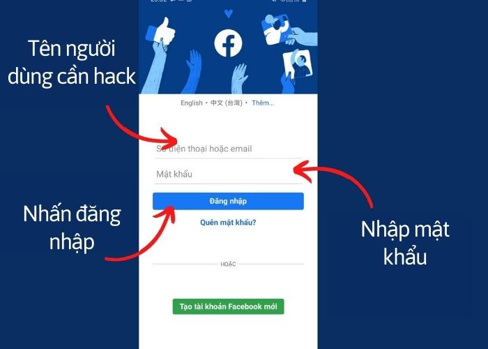 Cách Hack Facebook Bằng Điện Thoại Có Tỷ Lệ Thành Công 99%