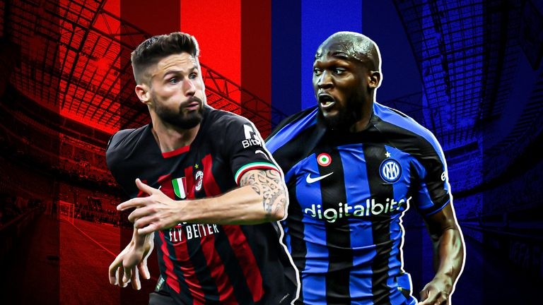 Tường thuật AC Milan vs Inter Milan bán kết lượt đi Cúp C1 châu Âu 2022/2023